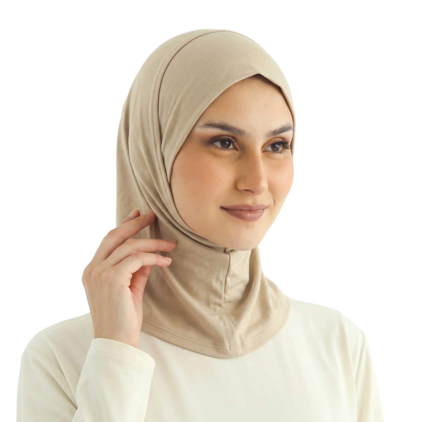 حجاب ليكرا قطعة واحدة قصير