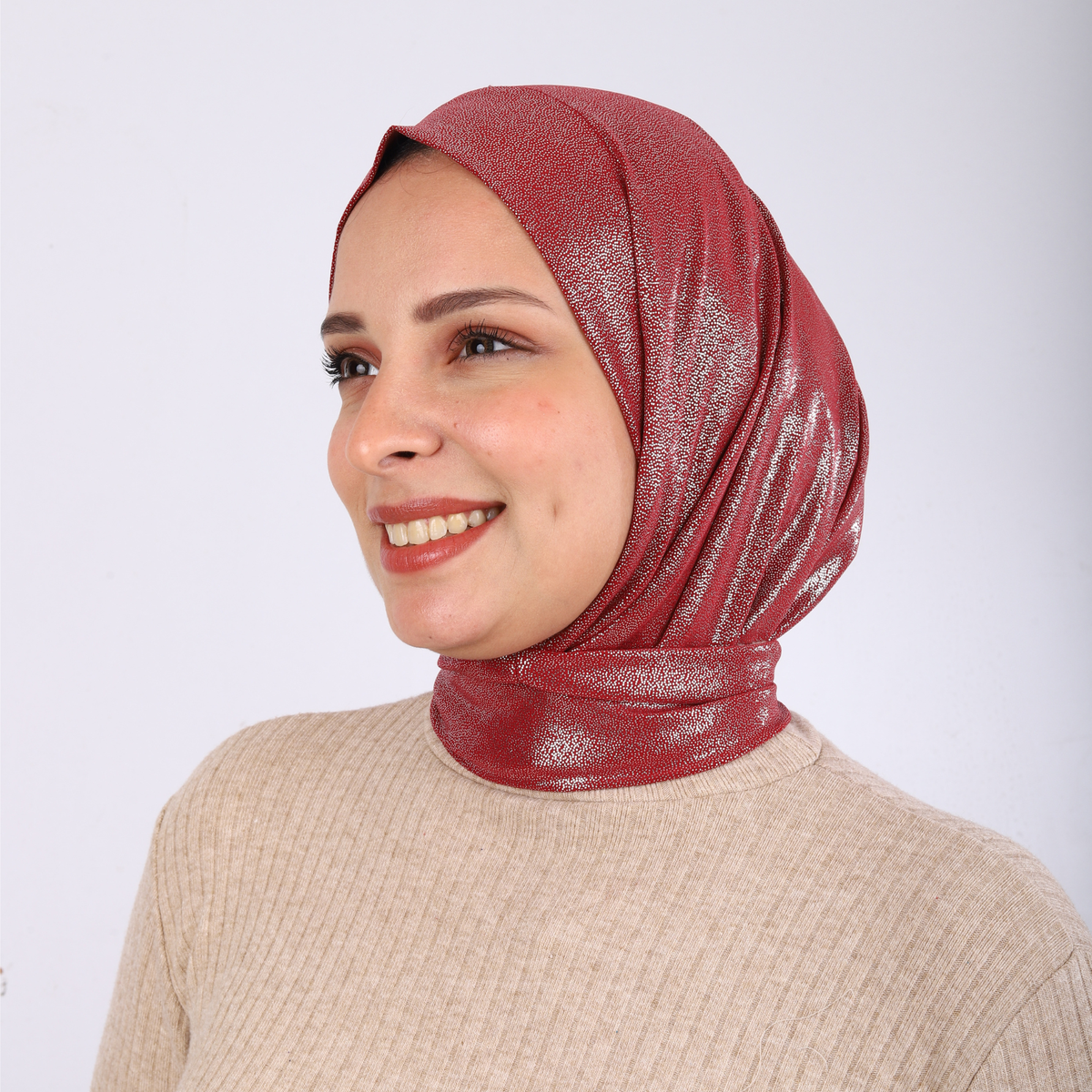 حجاب ليكرا طباقية سواريه