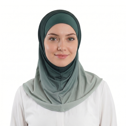 حجاب ليكرا ديجراديه قطعتين