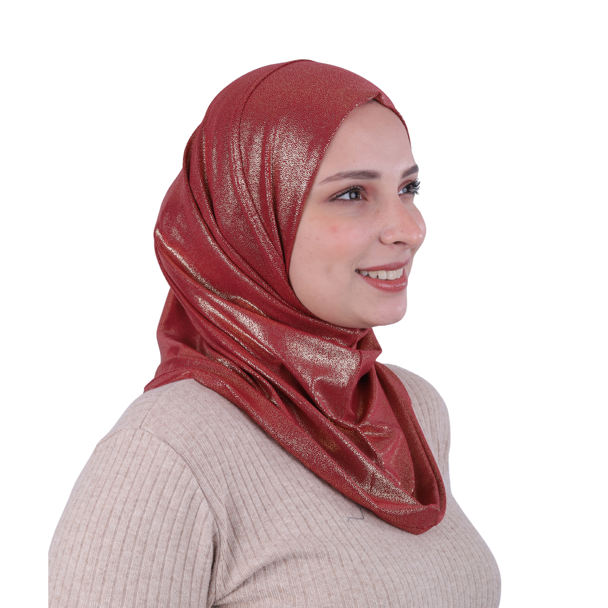 حجاب ليكرا قطعة واحدة سواريه