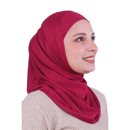حجاب ليكرا جاكار قطعتين