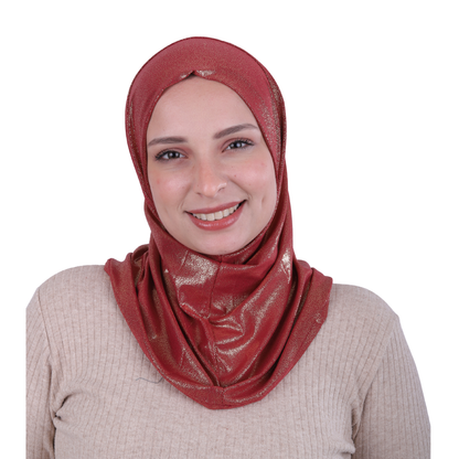 حجاب ليكرا قطعة واحدة سواريه