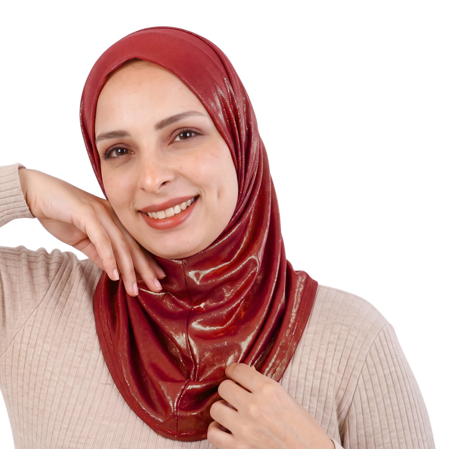 حجاب ليكرا قطعة واحدة سواريه