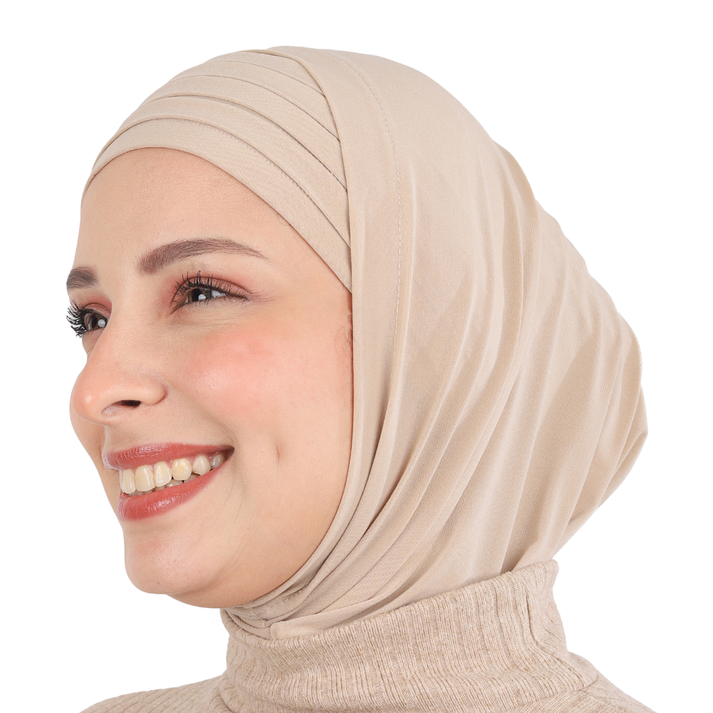حجاب ليكرا قطعتين درابيه