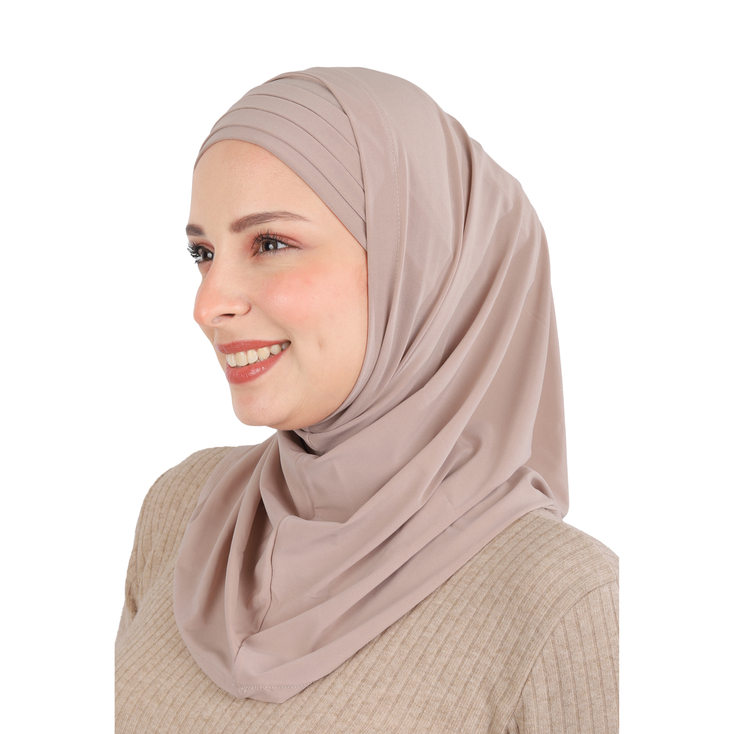 حجاب ليكرا قطعتين درابيه