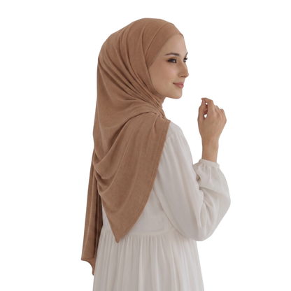 طرحة كويتي زودياك مع بندانة مقفولة