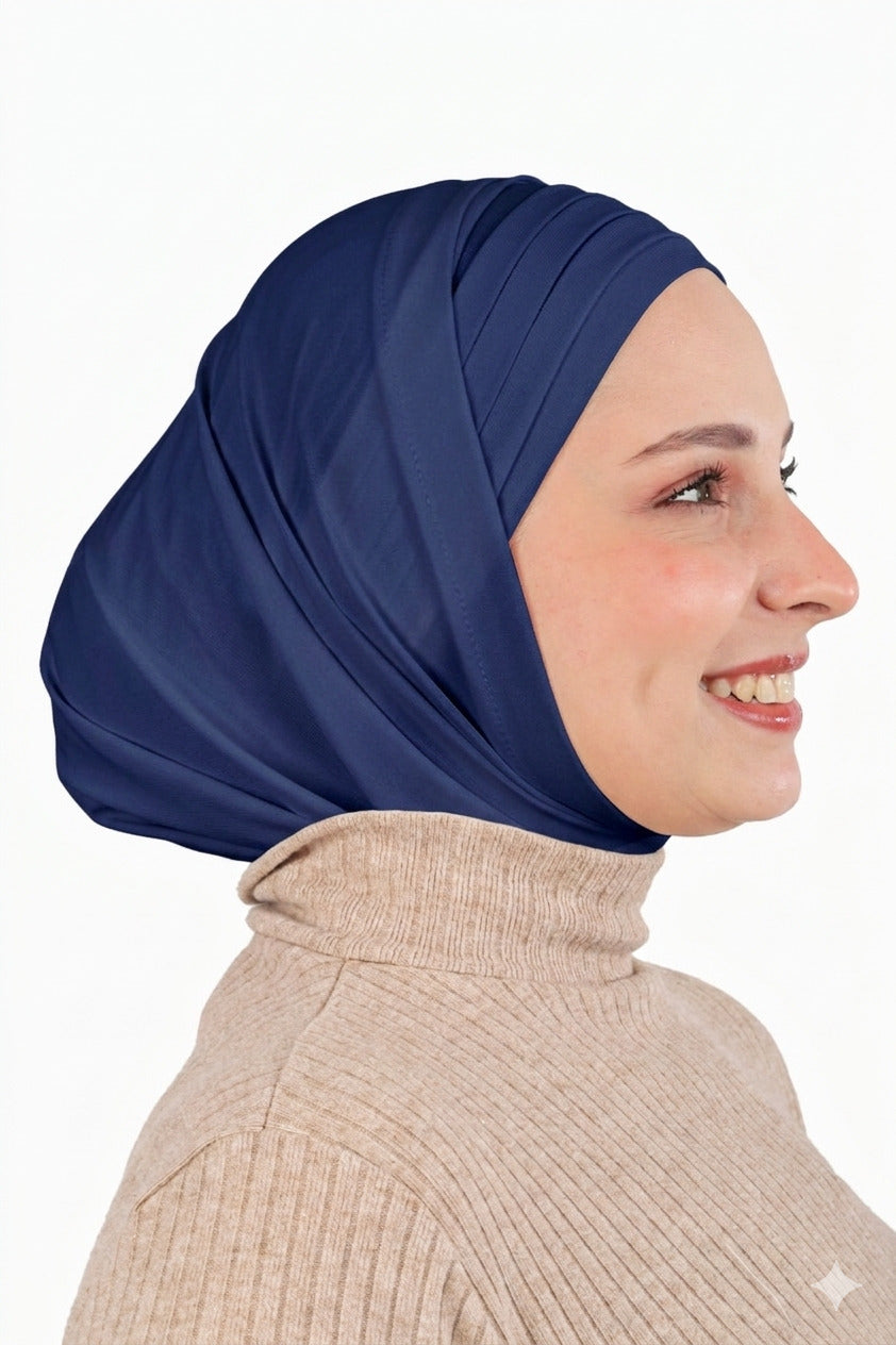 حجاب ليكرا قطعتين درابيه