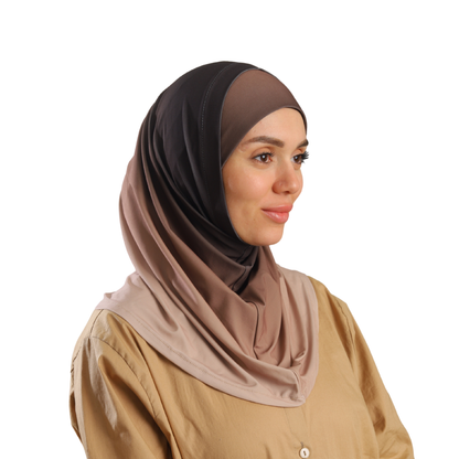 حجاب ليكرا ديجراديه قطعتين