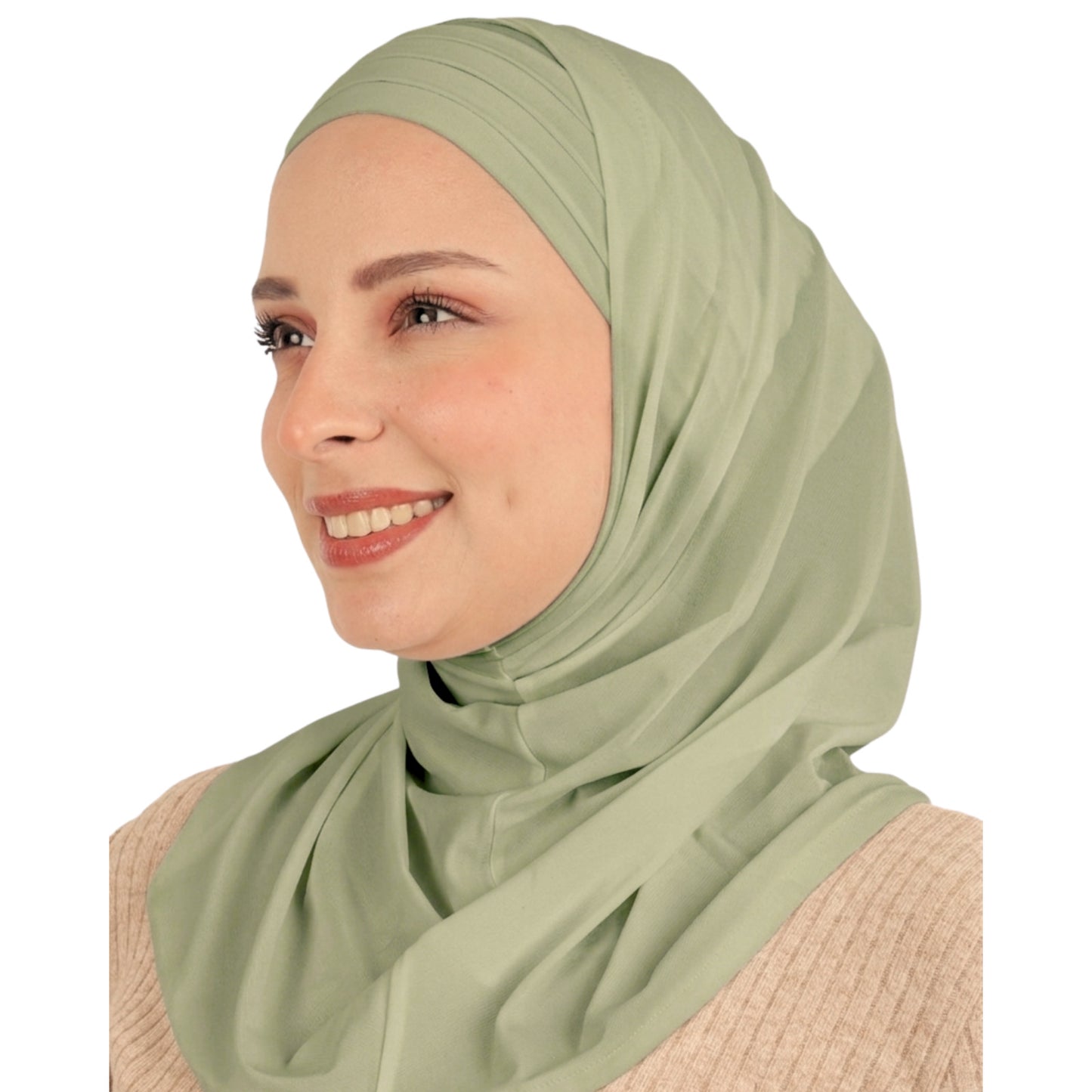 حجاب ليكرا قطعتين درابيه