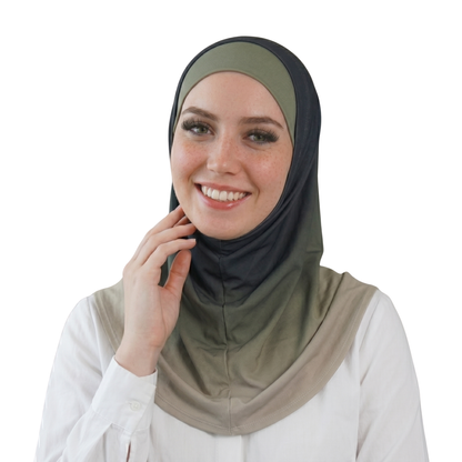 حجاب ليكرا ديجراديه قطعتين