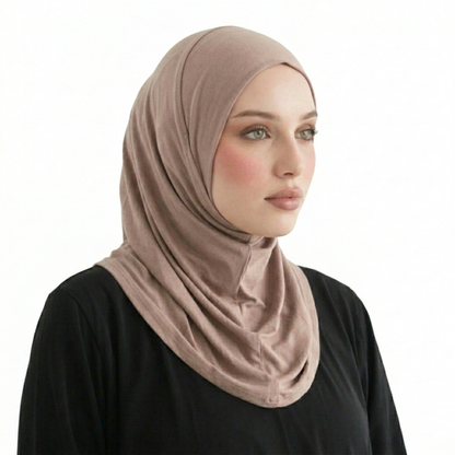 حجاب ليكرا قطعة واحدة