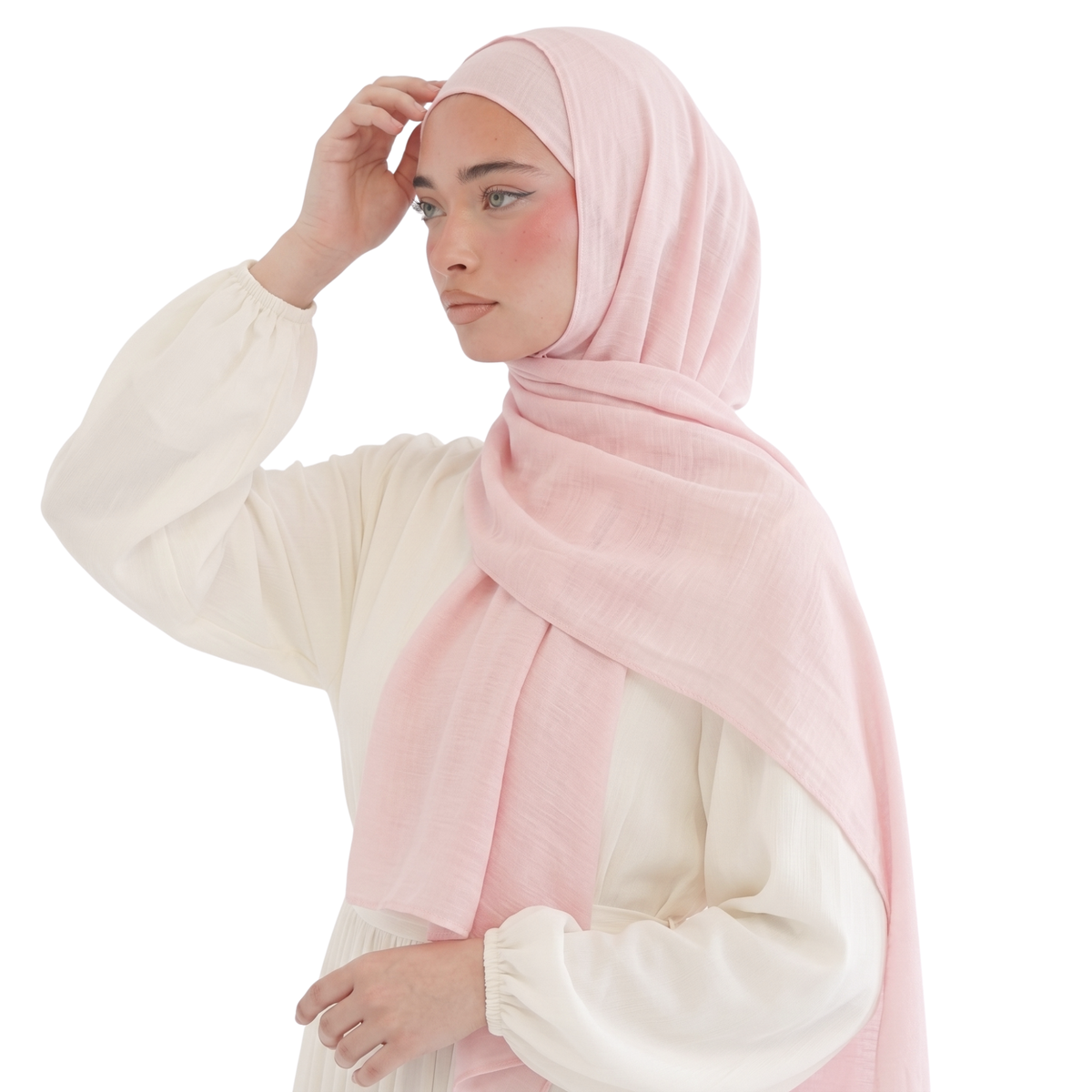 طرحة كويتي زودياك مع بندانة مقفولة
