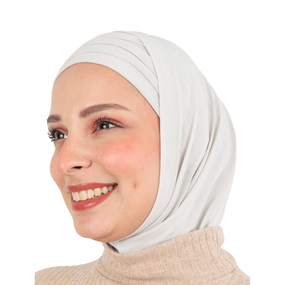حجاب ليكرا قطعتين درابيه