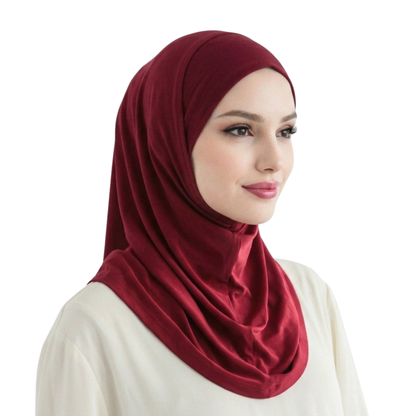 حجاب ليكرا قطعة واحدة