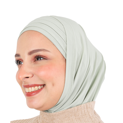 حجاب ليكرا قطعتين درابيه