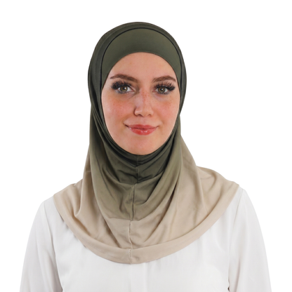 حجاب ليكرا ديجراديه قطعتين