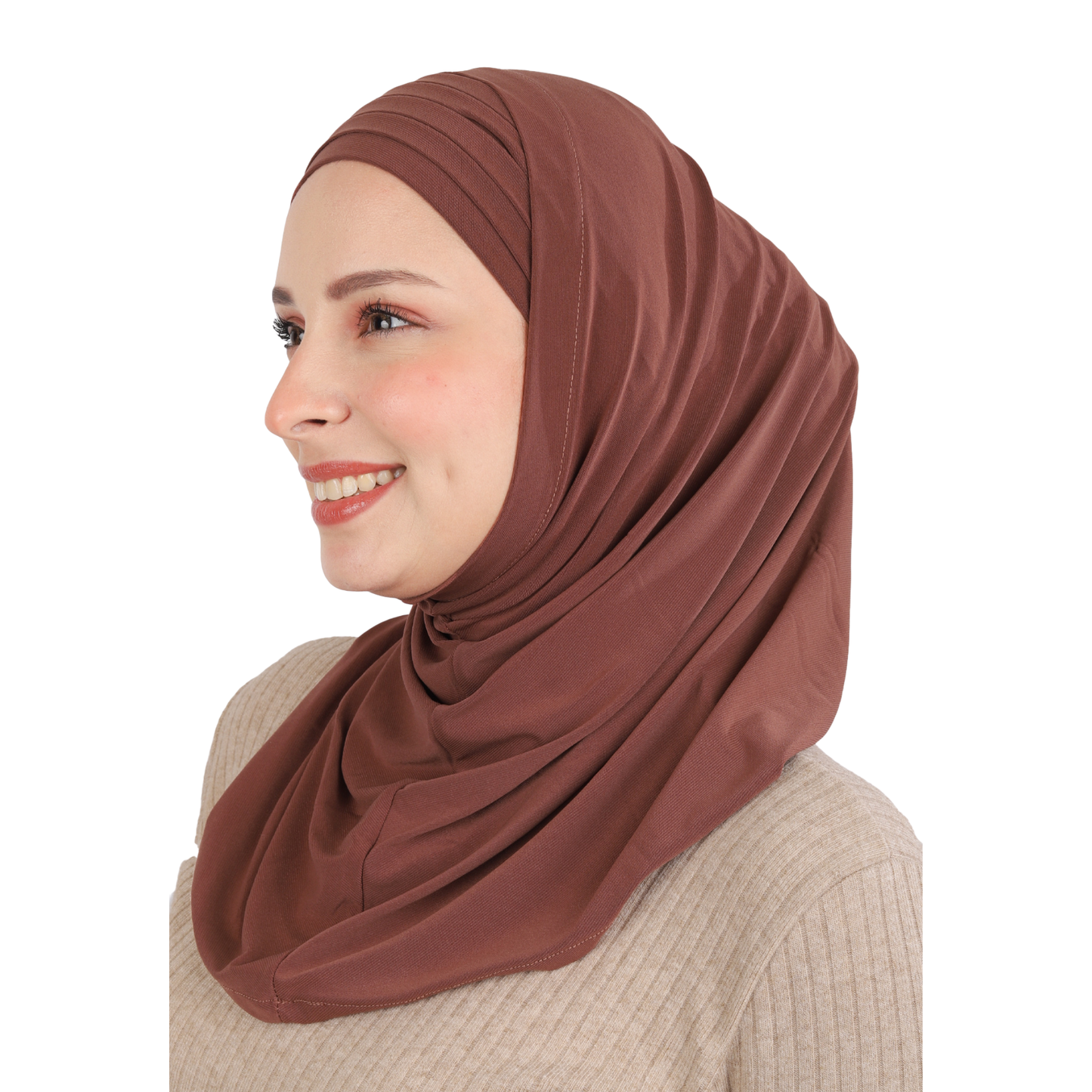 حجاب ليكرا قطعتين درابيه
