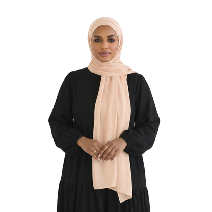 طرحة كويتي زودياك مع بندانة مقفولة