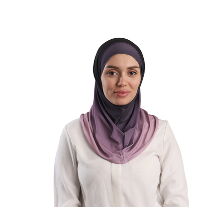 حجاب ليكرا ديجراديه قطعتين
