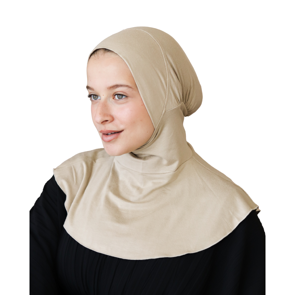 بونيه رقبة قطن  ALTOBEH - تغطية كاملة وخامة باردة ومريحة.
