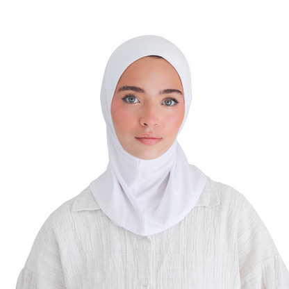 حجاب قطن قطعة واحدة قصير ALTOBEH - ثبات تام بدون دبابيس.