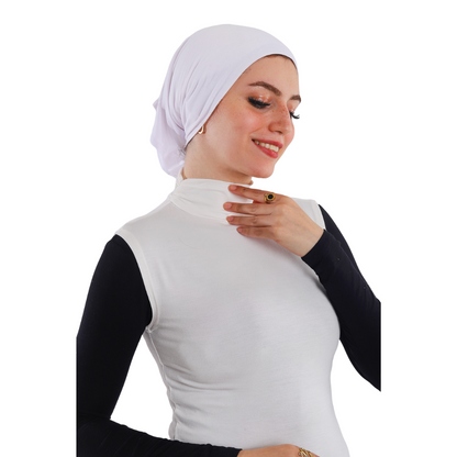 بودي قطن نص رقبة بدون أكمام