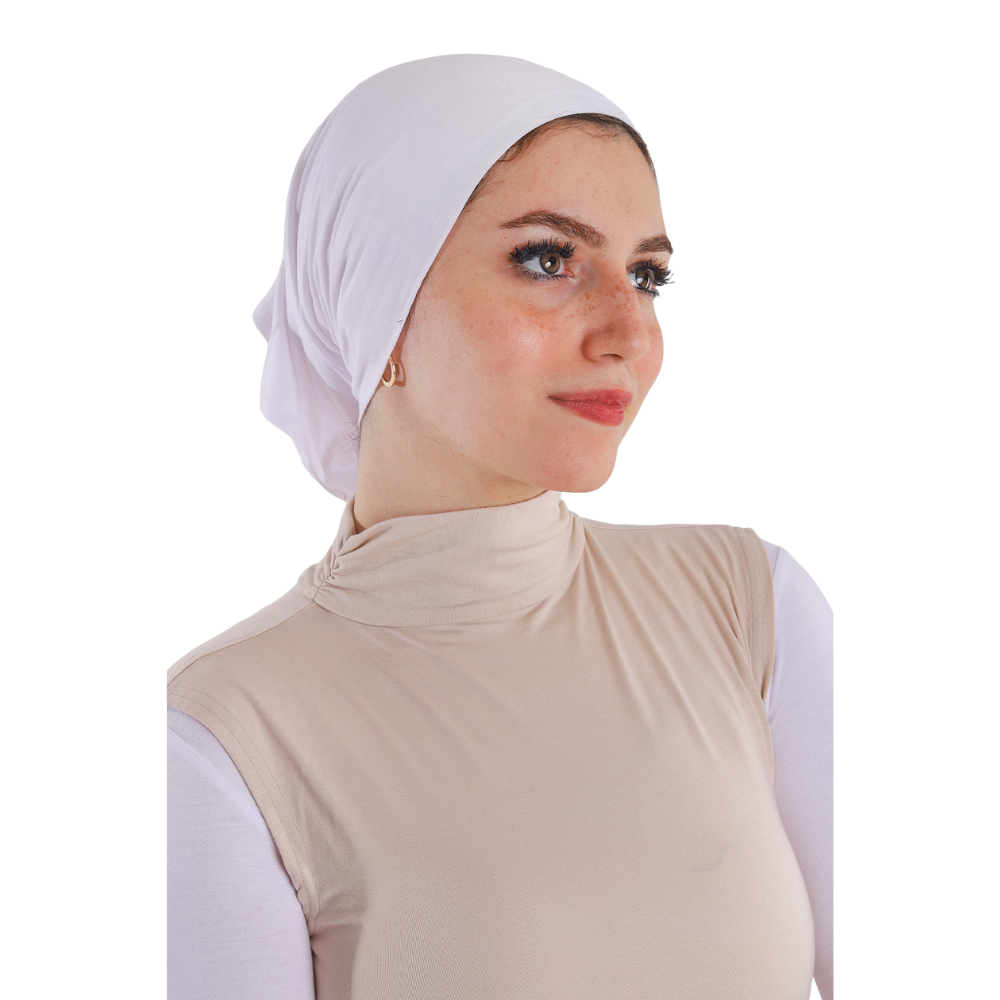 بودي قطن نص رقبة بدون أكمام