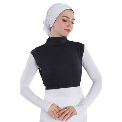 Cotton Sleeveless Crop Top
