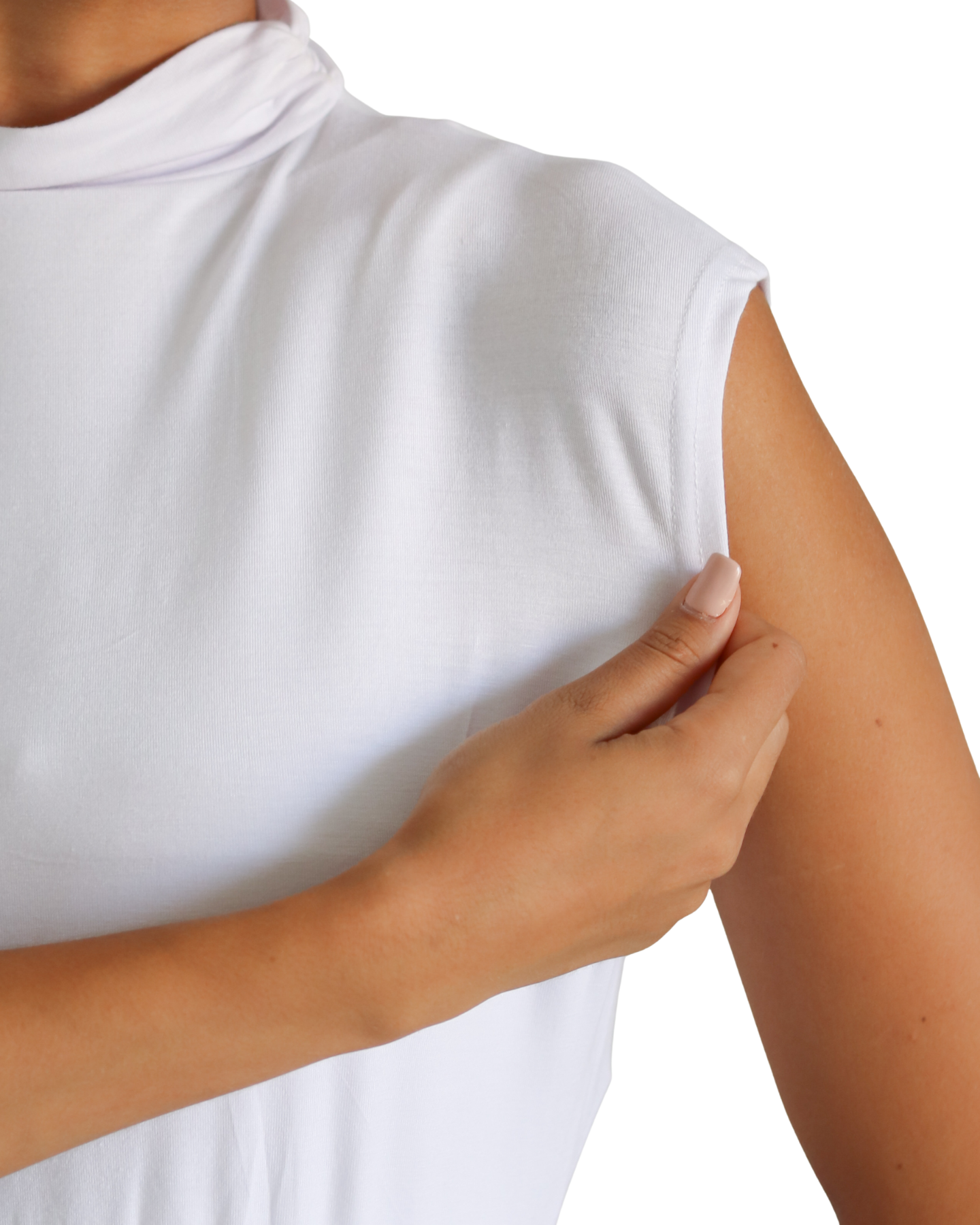 Cotton Sleeveless Crop Top