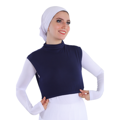 Cotton Sleeveless Crop Top