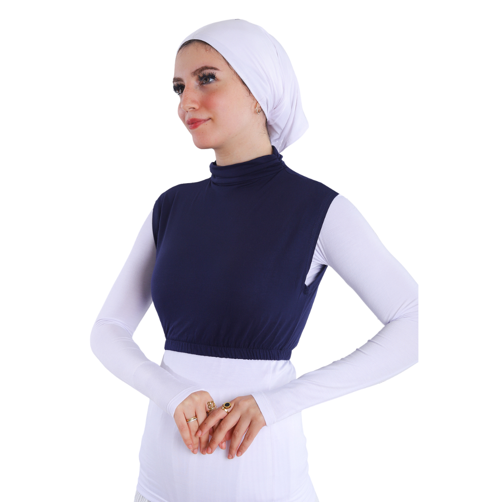 Cotton Sleeveless Crop Top