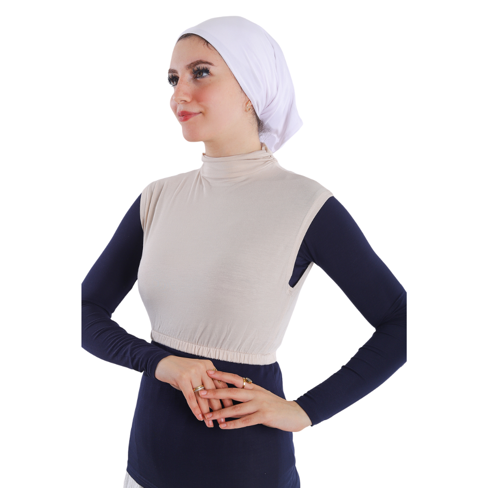 Cotton Sleeveless Crop Top