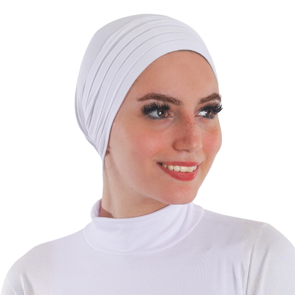 Draped Cotton Bandana