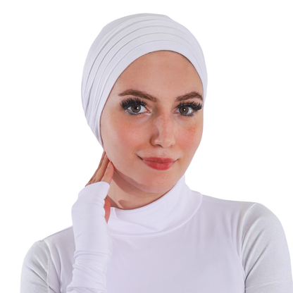Draped Cotton Bandana
