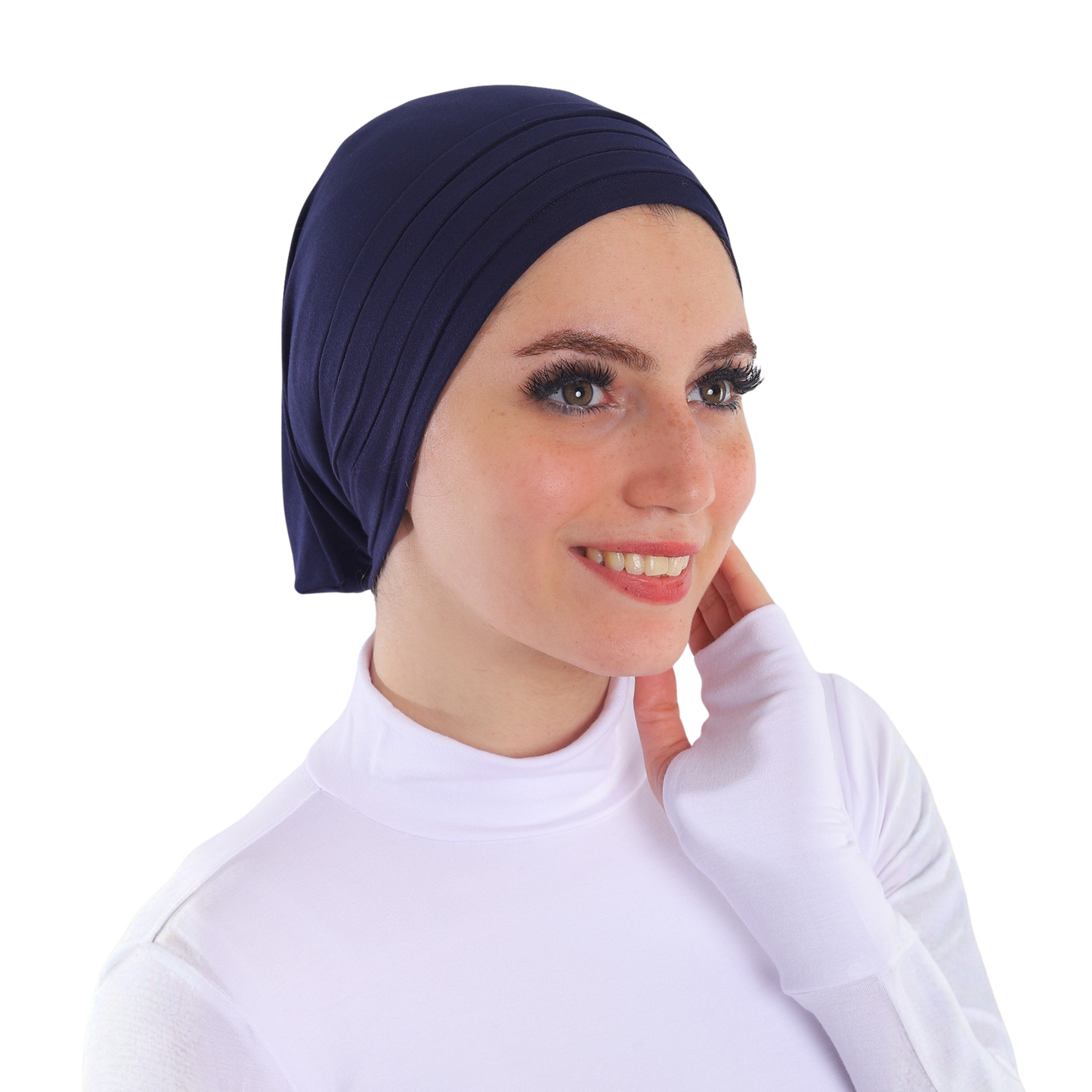 Draped Cotton Bandana