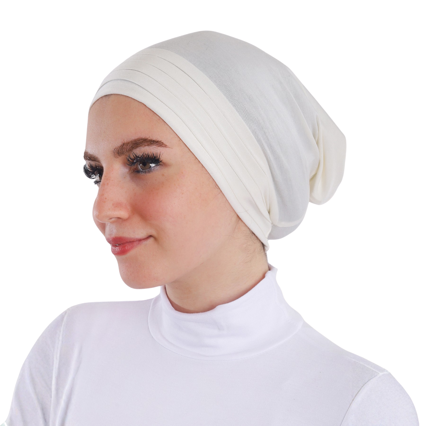 Draped Cotton Bandana