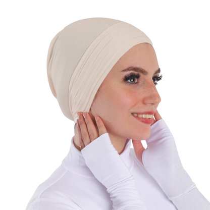 Draped Cotton Bandana