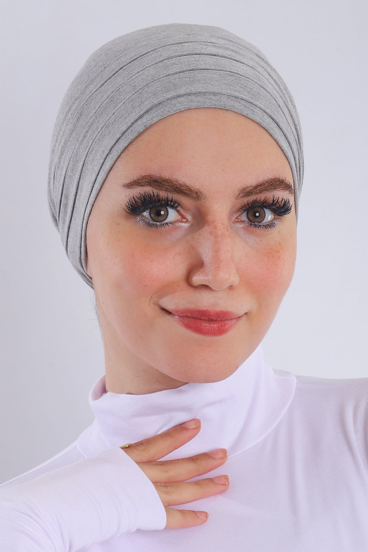 Draped Cotton Bandana