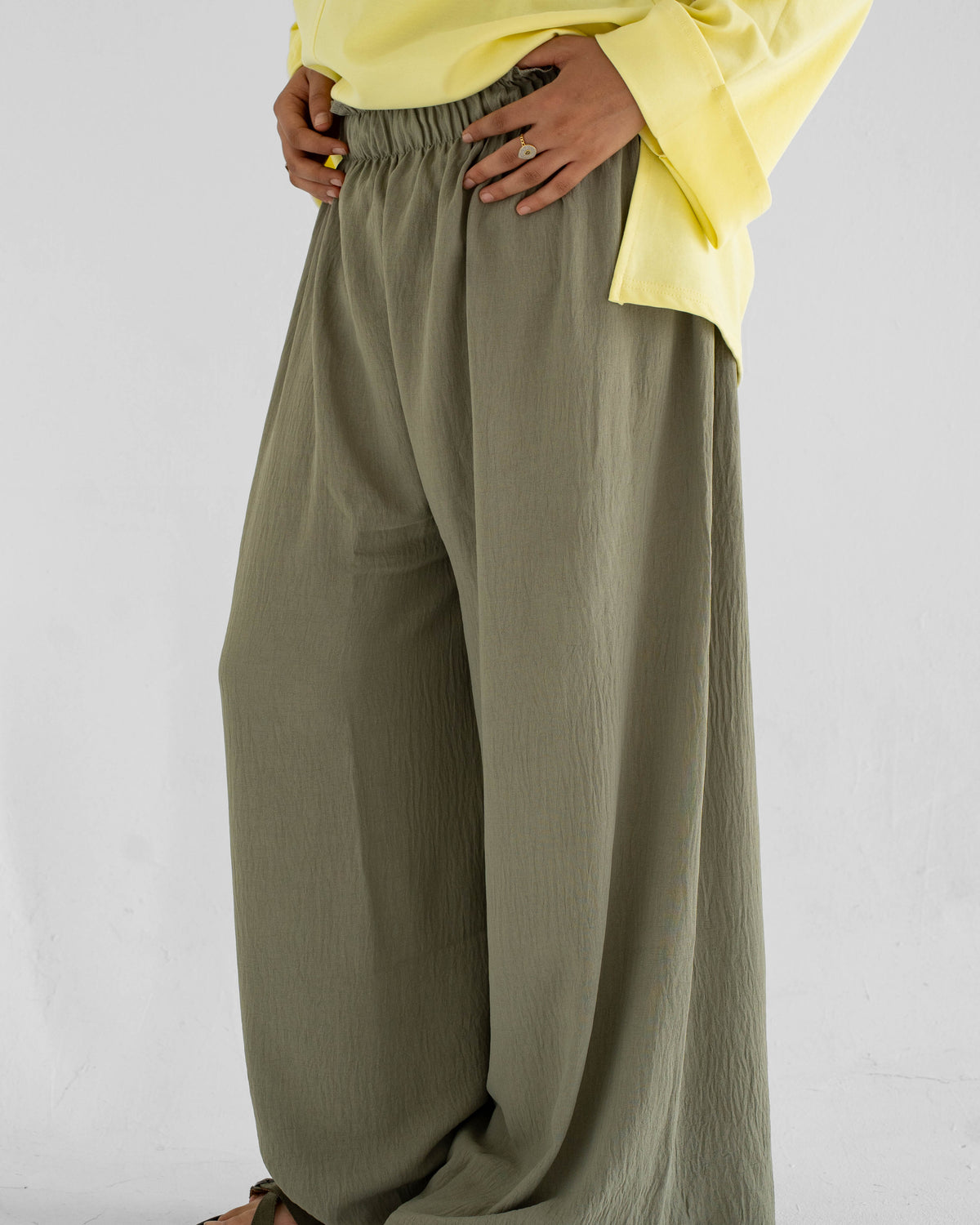 بنطال Wide Leg  حريمي واسع