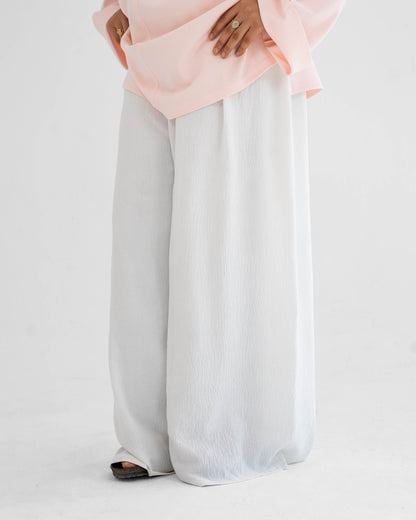 بنطلون Wide Leg حريمي واسع بطبقتين