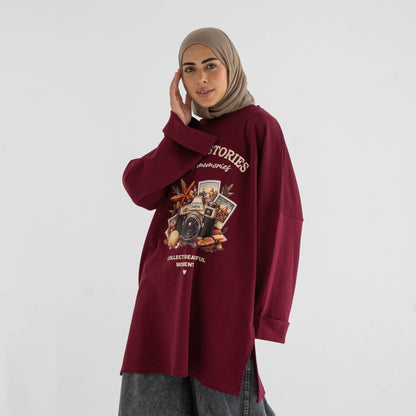 شيرت طباعة أمامية