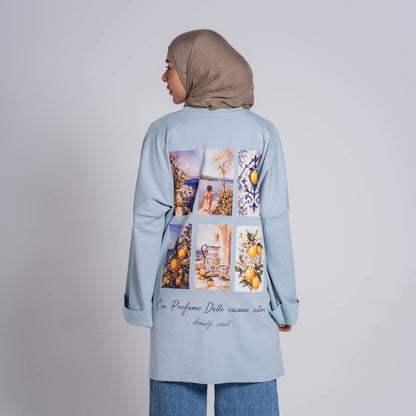 شيرت طباعة خلفية