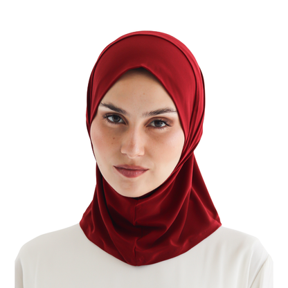 One-Piece Lycra Short Hijab