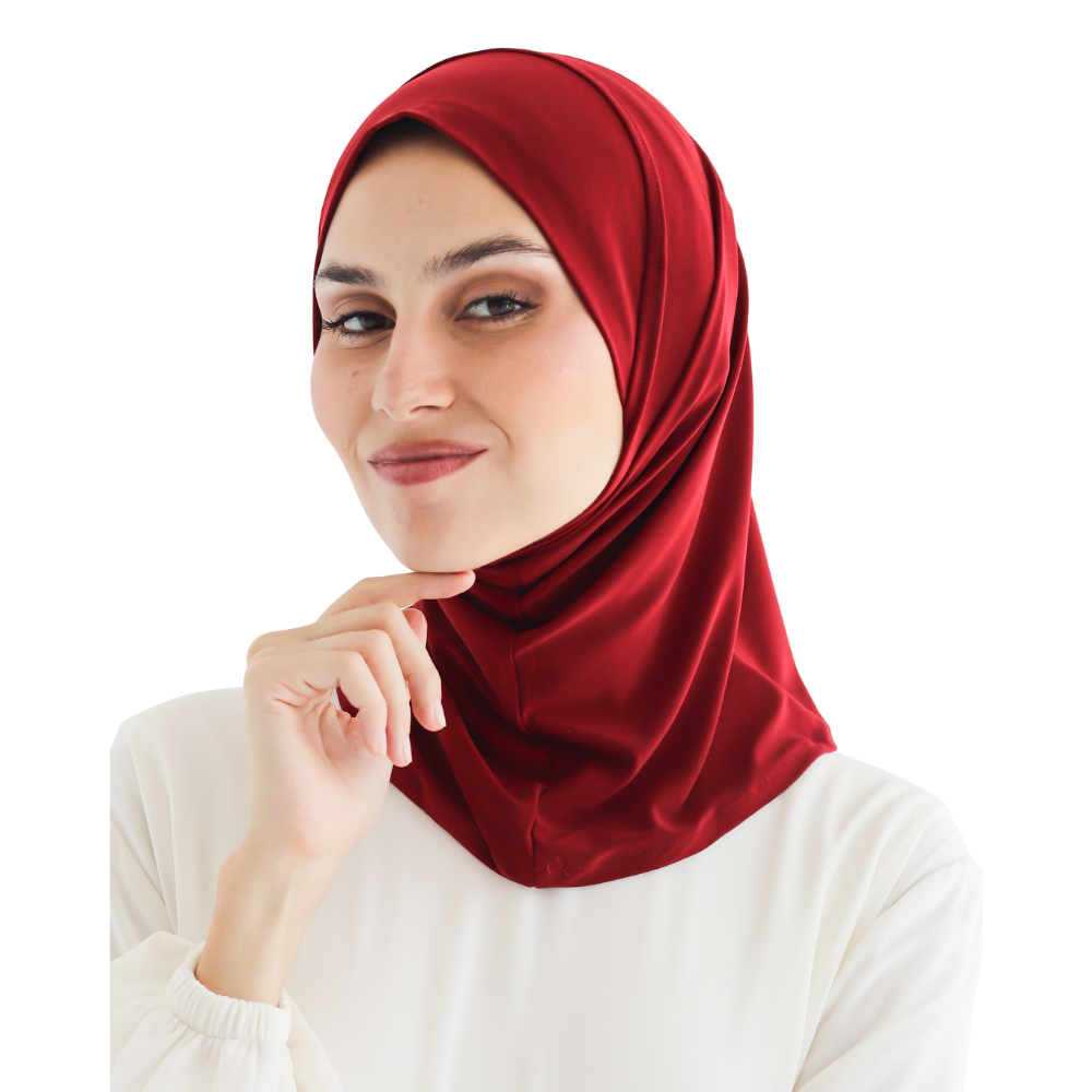 One-Piece Lycra Short Hijab