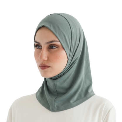 One-Piece Lycra Short Hijab