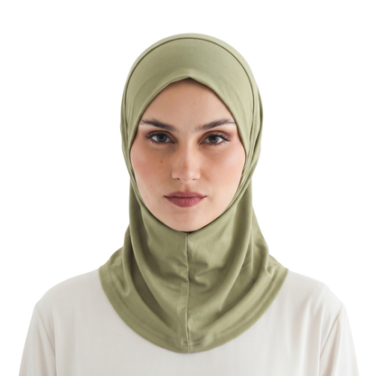 One-Piece Lycra Short Hijab