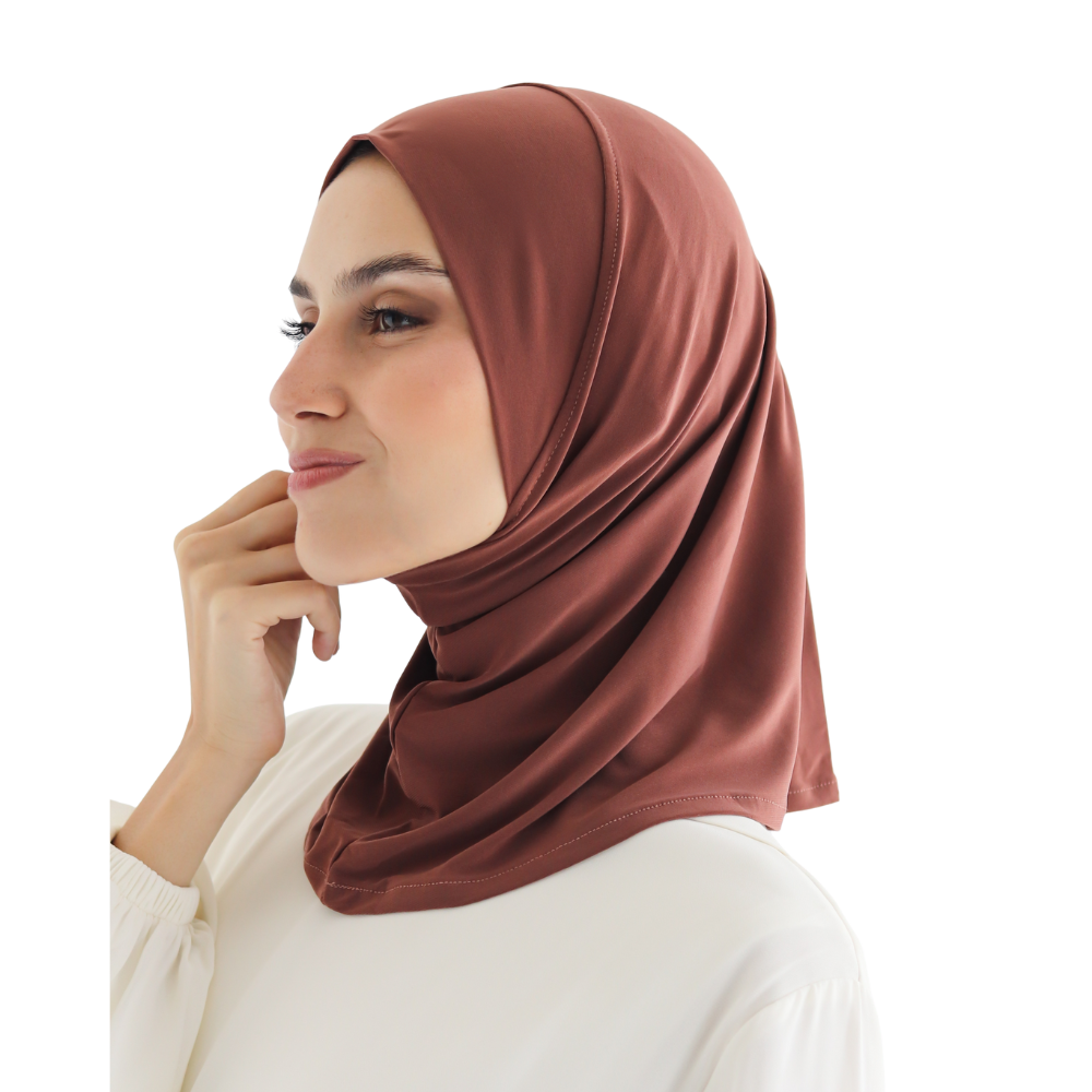 One-Piece Lycra Short Hijab