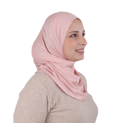 حجاب ليكرا جاكار قطعة واحدة