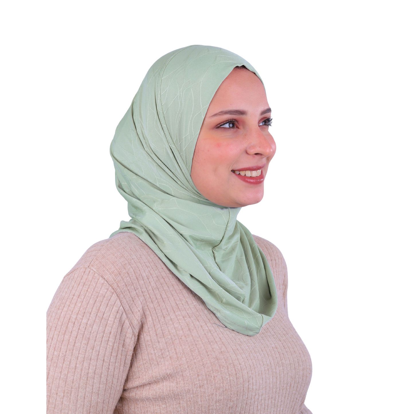 حجاب ليكرا جاكار قطعة واحدة