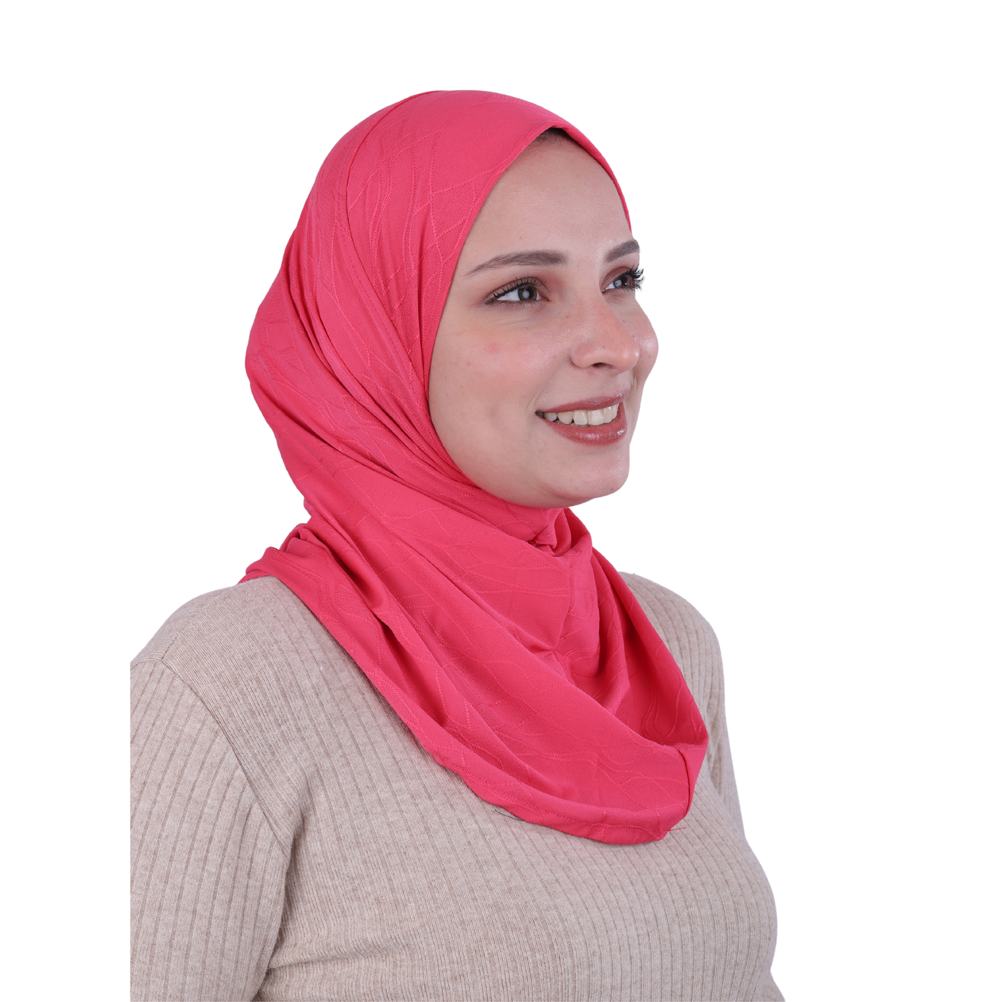 حجاب ليكرا جاكار قطعة واحدة